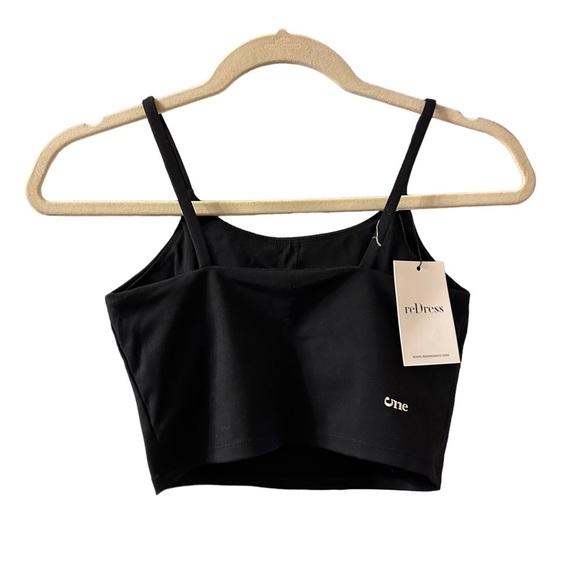 NWT ONE BLACK SPORTS BRA - Picture 2 of 4